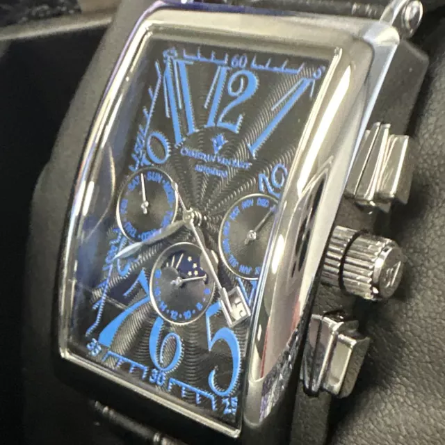 Christian Van Sant Men's Prodigy Black Dial Watch - CV9135