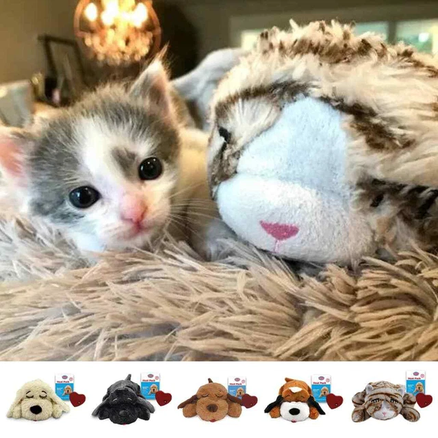 Snuggle Puppy Giocattolo Peluche con Battito per Gatto/Cane Colori Diversi Snugg