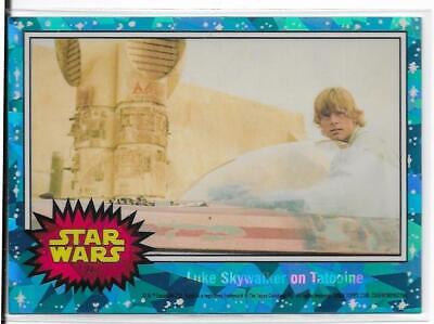 Topps Chrome Sapphire Star Wars #74 Luke Skywalker On Tatooine