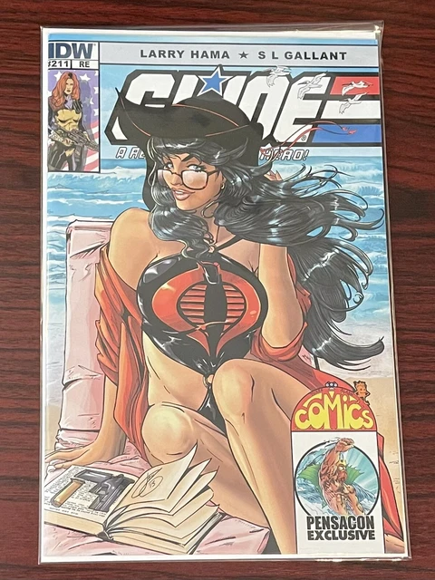 G.I. Joe #211 IDW Retail Exclusive Baroness 2015 New Mint Pensacon Exclusive