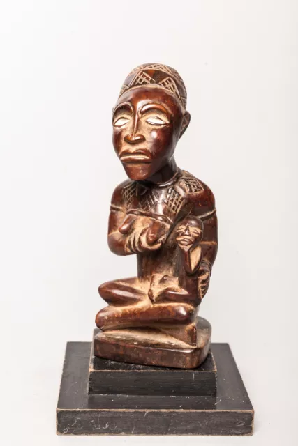 Yombe, Maternity Figure, D.R. Congo, African Tribal Sculpture