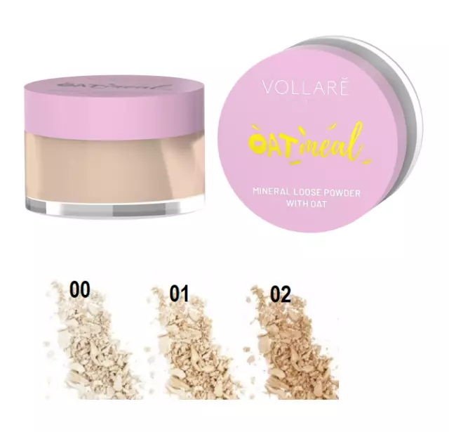 Verona Vollare Oat Meal Mineral Loose Powder With Oat