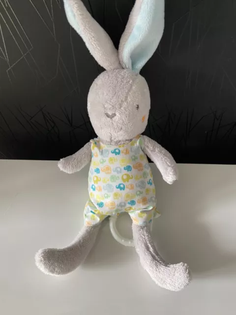 PUSBLU DM HASE STOFFTIER SPIELUHR 25 CM LULLABY GUTEN ABEND, GUTE NACHT Kuschel