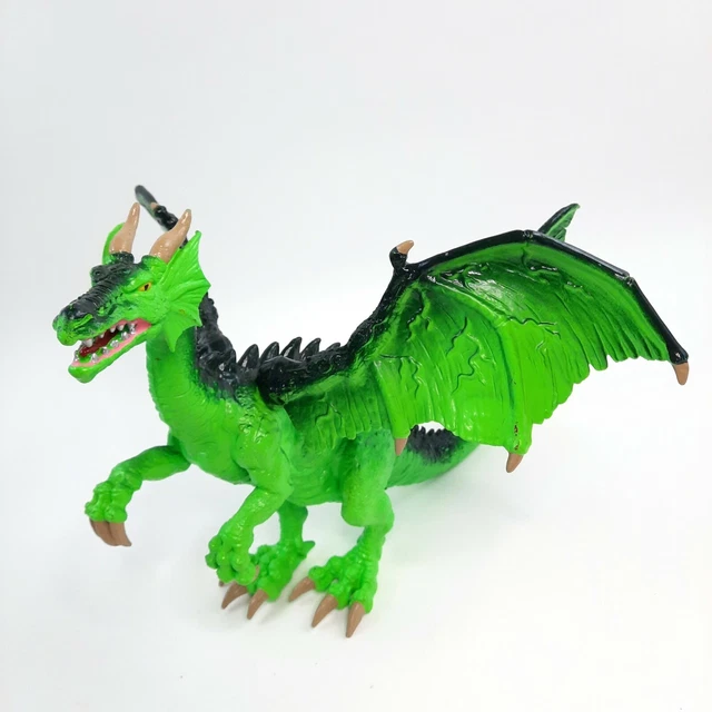 JASMAN Mythical Dragon Series Fantasy Large Green Dragon Wings Move KB Toys 2004