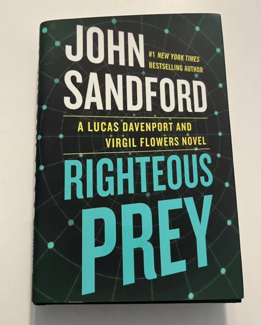 A Prey Novel Ser.: Righteous Prey by John Sandford (2022, Hardcover) HCDJ