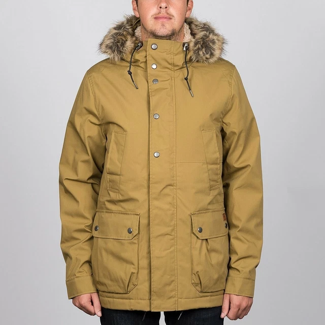 VOLCOM LIDWARD PARKA Jacket Burnt Khaki EUR 102 81 PicClick FR