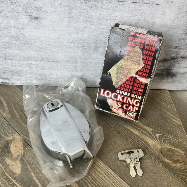 VINTAGE LOCKING GAS Cap Kawasaki Yamaha Replacement 19.95 PicClick