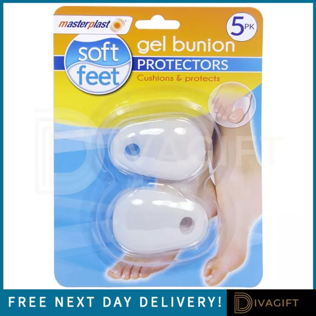 5 X Gel Bunion Protector Corrector Splint Pad Straightener Toe Spreader Cushion