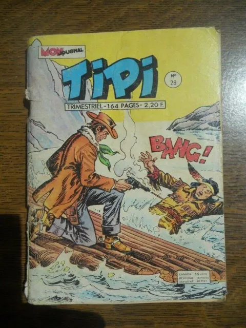 Tipi N°28/ Trimestriel. Editions Mon Journal  1974