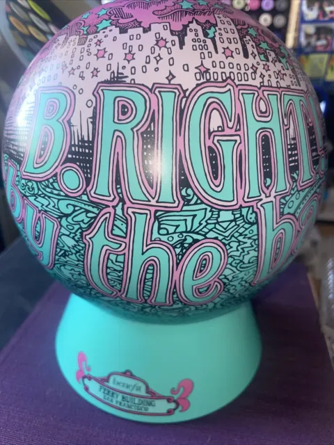 Benefit SF Globe Cosmetics Tin Collectible  “B. Right By The Bay” Perry Building