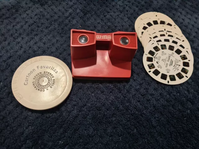 Vintage Viewmaster + 25 Reels.