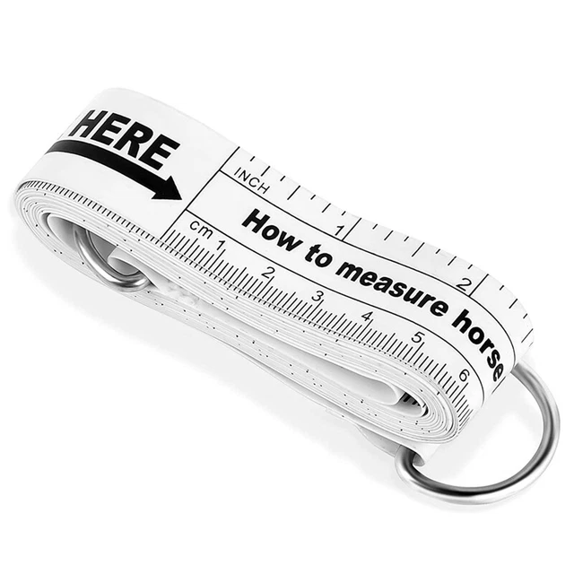 Horse Height Weight Tape Horse Measuring Tape PVC Horse Measuring Stick Liv H9S8