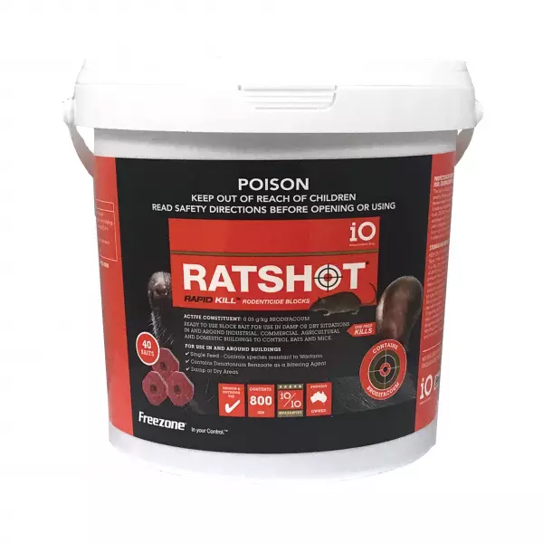 Ratshot RapidKill Blocks *One Feed Kills *Rats & Mice