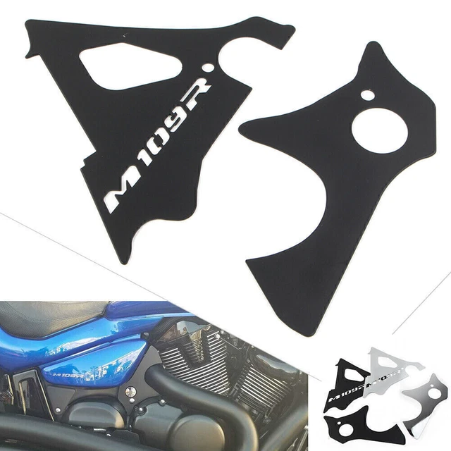 Engine Side Covers Frame Fillers Keyhole For Suzuki INTRUDER M1800R/VZR1800 BOSS