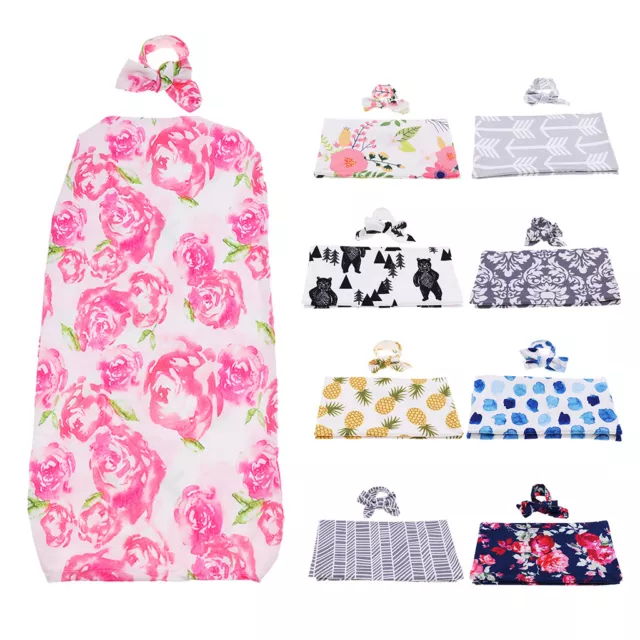 Baby Girls Boys Summer Blanket Newborn Wrap Sleeping Bag Swaddle Wrapped