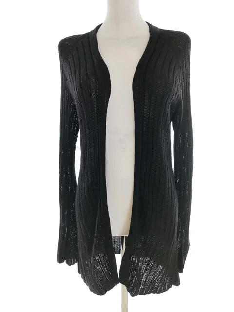 Cardigan Ouvert Avec Manches Longues, Tissu Responsable