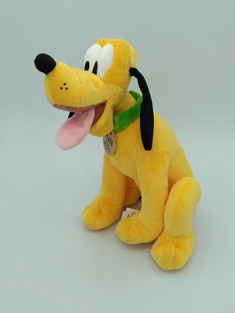 disney-store-pluto-plush-stuffed-animal-mickey-s-dog-sitting-with-name