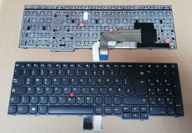 Original Tastatur IBM Lenovo ThinkPad Edge E560 E565 E560c E565C DE Keyboard