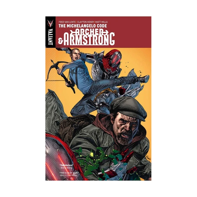 Valiant Superhero Graphic No  Archer & Armstrong Vol. 1 - The Michelangelo  EX