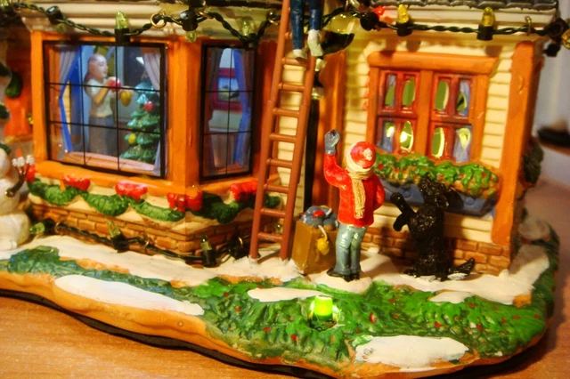 Decorare la casa - Lemax #15247 Best Decorated house Casa decorazioni Natalizie