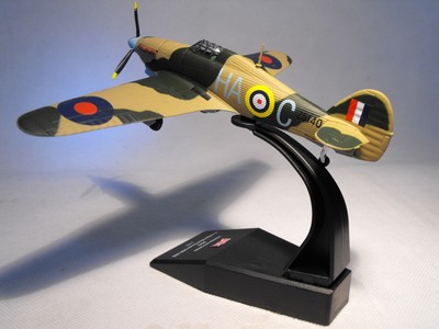 MODEL RAF HAWKER HURRICANE MK HB WW2 RAF FIGHTER PLANE Scale 1:72 ...