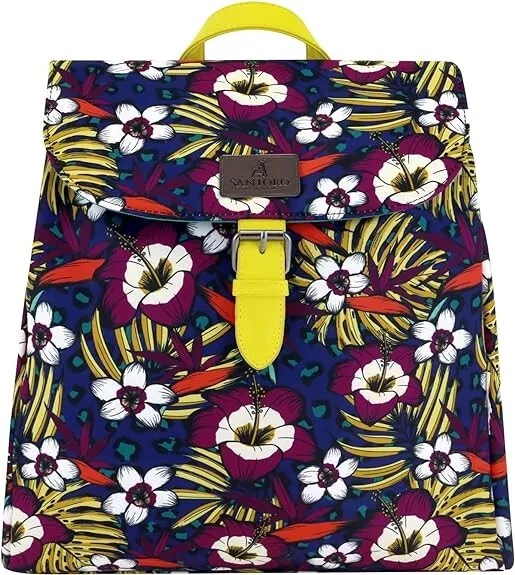 Grand Sac à Dos Santoro London Gorjuss Tropic Jewel Décor Floral - NEUF