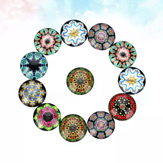 Joyería Cabujones Semicirculares Mosaico Azulejos Piedras Preciosas Material