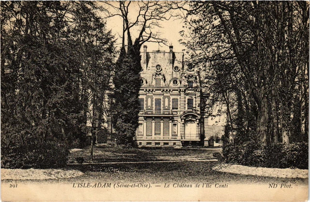 CPA L'Isle Adam Le Chateau de l'Ile Conti (1317564)