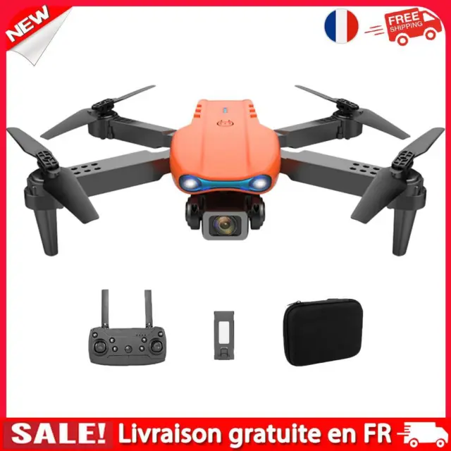 WLR/C 4K Dual HD Camera FPV 2.4GHz 4CH RC Quadcopter avec Batterie (Orange)