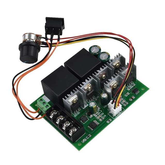 Small Speed Controller Reversible Parts PWM Motor Potentiometer Practical