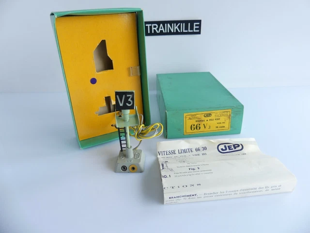 ECH HO JEP SIGNAL A FEU FIXE EN BOITE REF 66-30