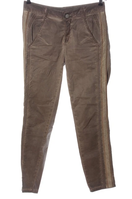 B.C. BEST CONNECTIONS pantaloni fianchi da donna taglia DE 36 marrone casual-look