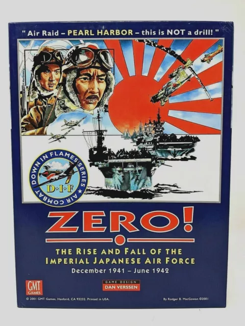 Zero! The Rise and Fall of the Imperial Japanese Air Force - GMT Games - NM