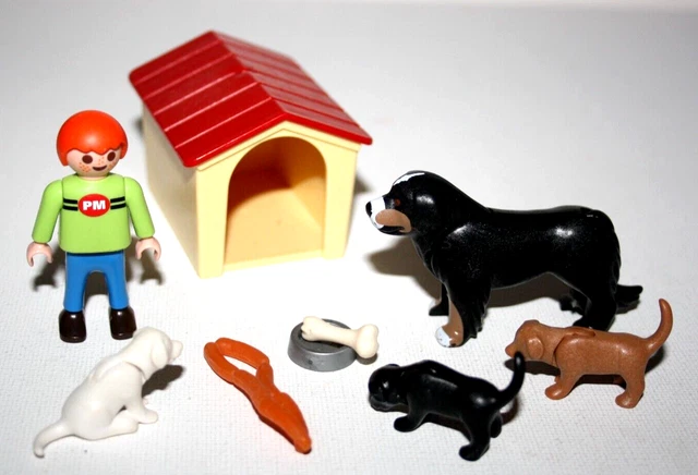 Niche Pour Chien / Maison De Chien Playmobil - Référence 30256280, 30256270, 4498 - Occasion