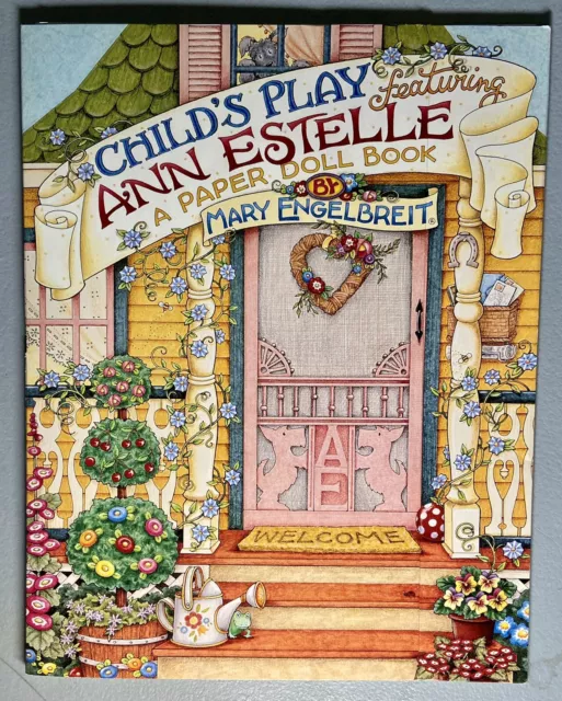 Child's Play Featuring Ann Estelle: A Paper Doll Book by Mary Engelbreit New￼