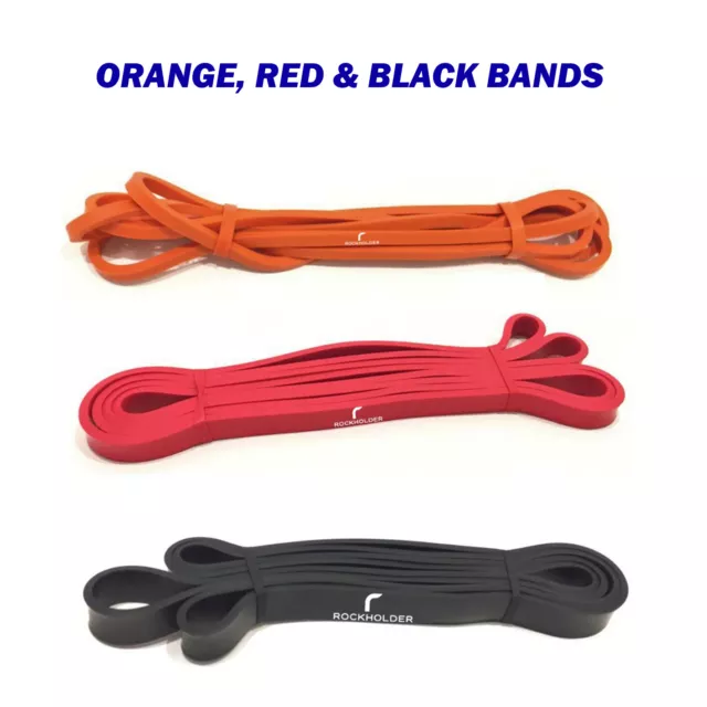 Resistance Bands Heavy Duty Assisted Pull Up Loop Band Set Exercise Gym CrossFit