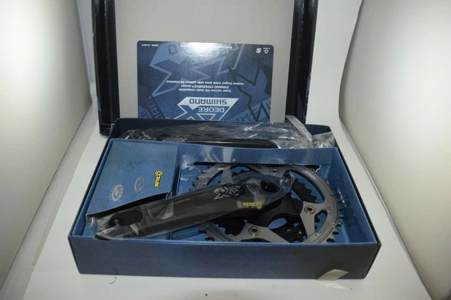 Pédalier VTT Shimano Deore LX FC-M569 170mm Triple Plateau 42/32/22 (pièce Pour Réparation)