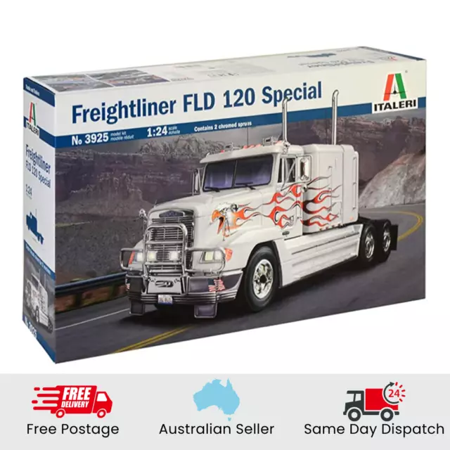 Italeri 3925S 1/24 Freightliner Fld 120 Special Plastic Model Kit