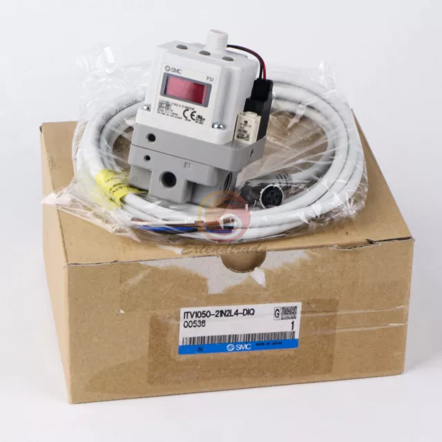 ONE NEW SMC ITV1050-21N2L4-DIQ00536 E/P Electro Pneumatic Regulator