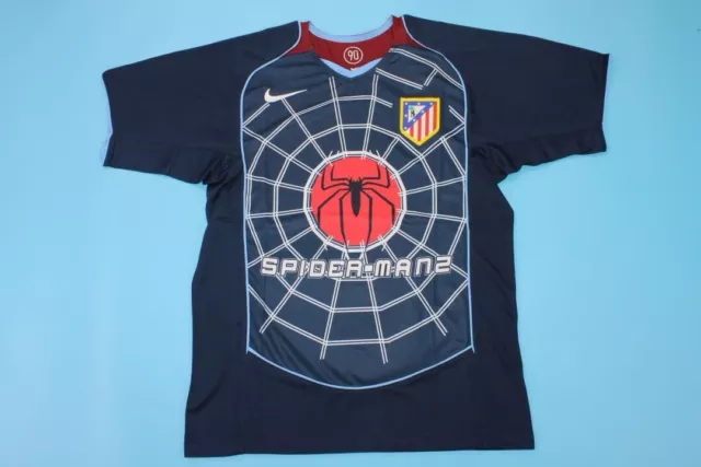 camiseta Atlético De Madrid Retro Spiderman 2