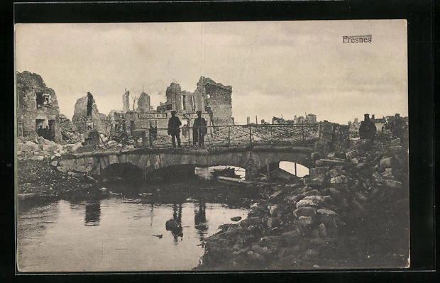 CPA Fresnes, vue générale