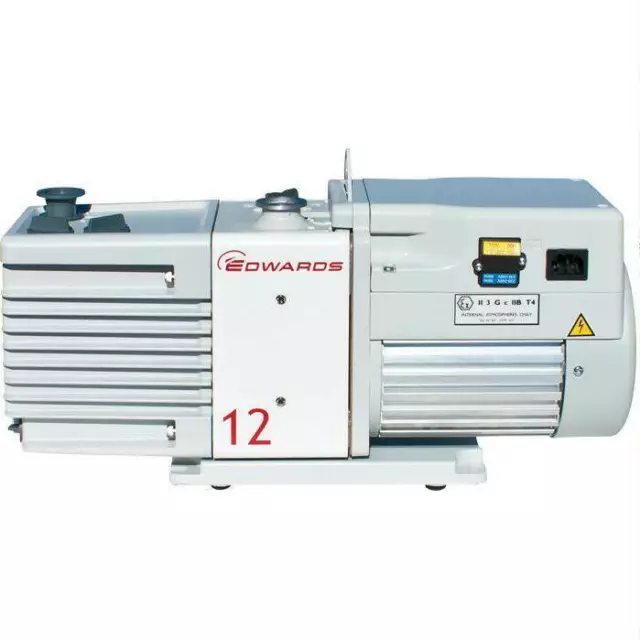 1PC Edwards RV12 Rotary Vane Dual Stage Mechanical Vacuum Pump 220V