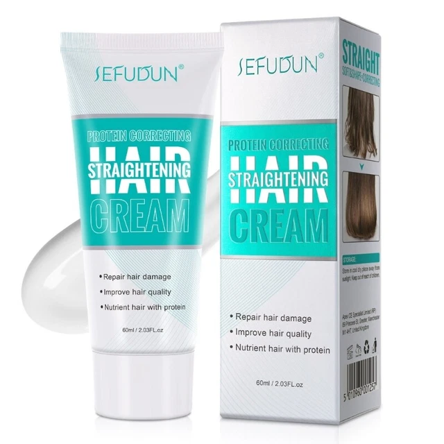 Crema para alisar el cabello correctora de proteínas reponer la nutrición del cabello