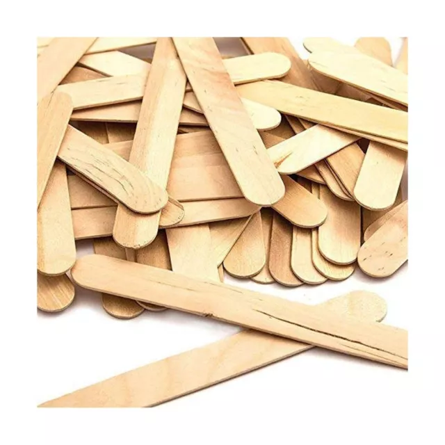 6" Jumbo Wooden Craft Sticks- Case of 5000ct 2