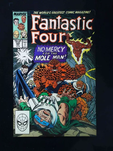 Fantastic Four #329  Marvel Comics 1989 Fn/Vf