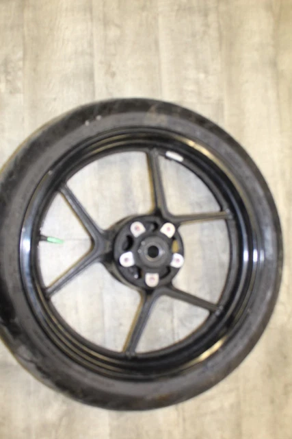 2017 kawasaki zx10 ZX-10 ZX10R FRONT WHEEL RIM W TIRE