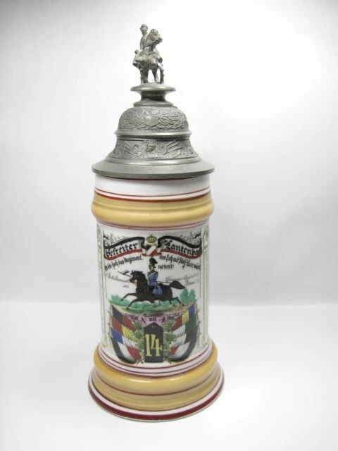 PREUSSEN RESERVISTENKRUG DRAGONER Kurmärkisches DragonerRegiment Nr