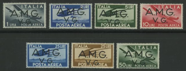 Italy, A.M.G. Venezia Giulia #1LNC1-1LNC7 Air Post Stamps Mint Never Hinged