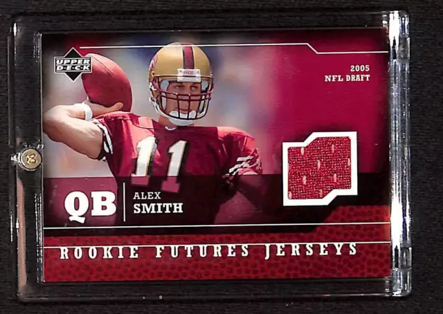 2005 Upper Deck #RF-AS Alex Smith Rookie Futures Jerseys Near Mint