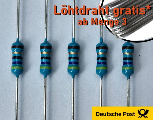 Widerstände: 36 Ohm / 0.5W - METALLSCHICHT-WIDERSTAND 1